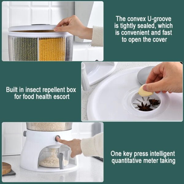 Distributeur Rond de céréales