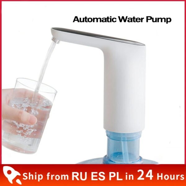 Distributeur d'eau de bouteille Rechargeable USB