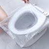 Housse jetable de toilette