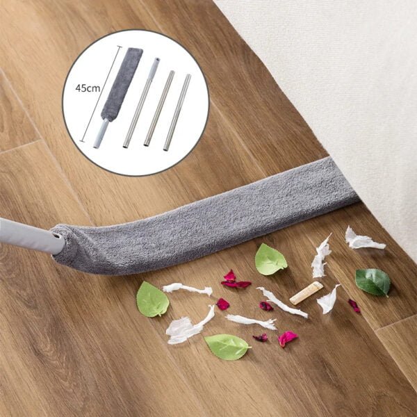 Brosse à poussière en microfibres