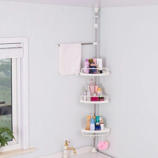 Étagère de coin réglable