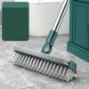 Brosse à récurer les sols 3 en 1 avec raclette