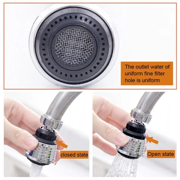 Extension de robinet haute pression 360° Flex Bec