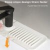 Égoutière d'évier en silicone