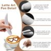 Stylo de sculpture pour gâteaux et café
