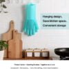 Gants à Brosse en silicone