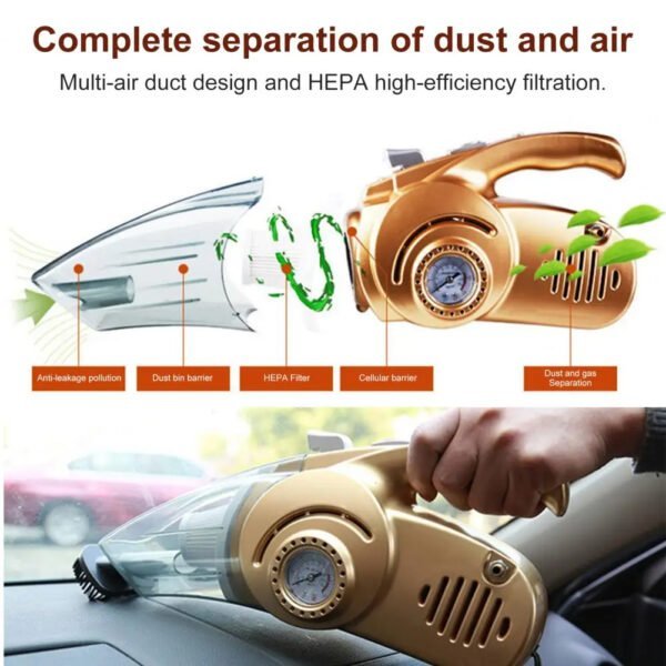 Aspirateur portable, puissant, pratique et compact