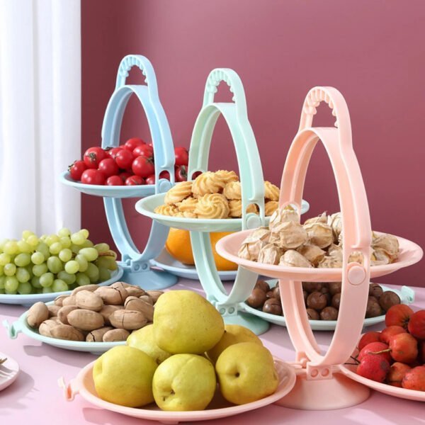 Assiette à fruits pliable