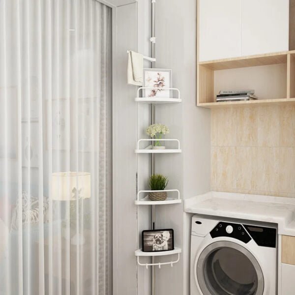 Étagère de coin réglable