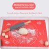 Tapis de pâtissier en Silicone antiadhésif