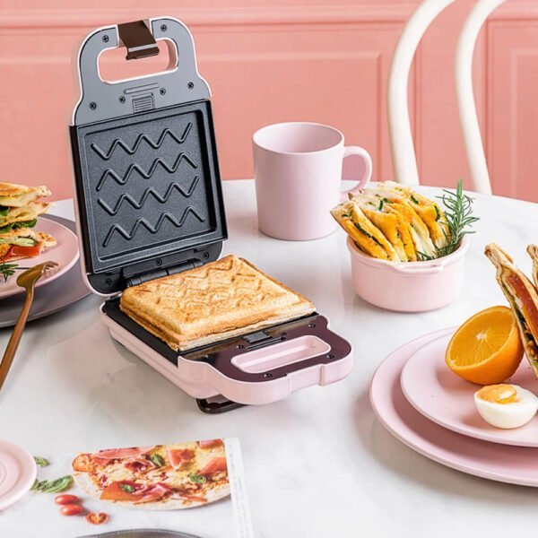 Gaufrier électrique antiadhésif 220V