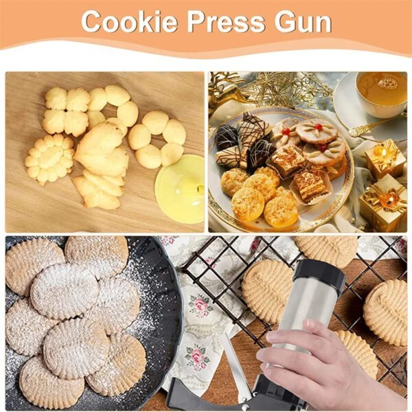 Presse à biscuits avec pistolet
