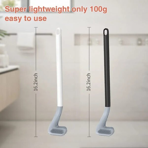 Brosse de toilette à long manche