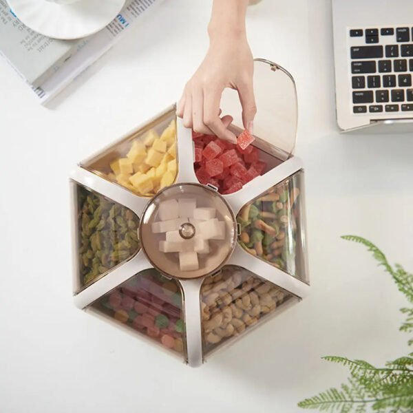 Boîte à Bonbons en Plastique Transparent