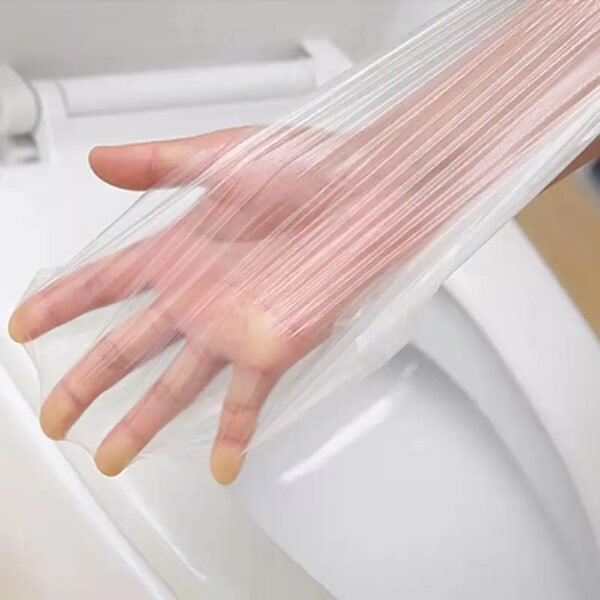 Housse jetable de toilette