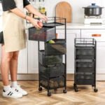 Chariot de rangement mobile : Organisation pratique et facile