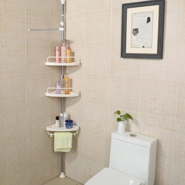 Étagère de coin réglable