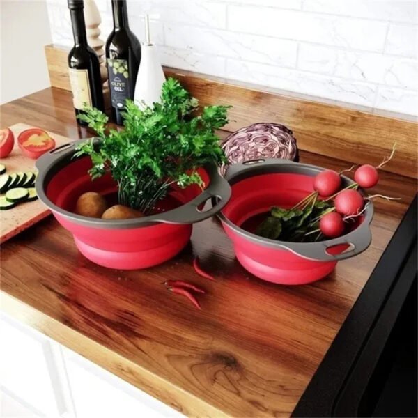 Égouttoir en Silicone pour fruits et légumes