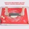 Tapis de pâtissier en Silicone antiadhésif