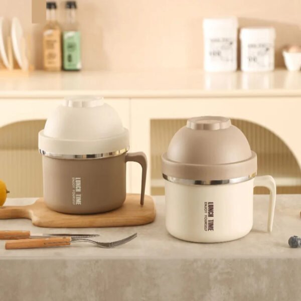 Boîte à lunch en inox 900ml avec Poignée