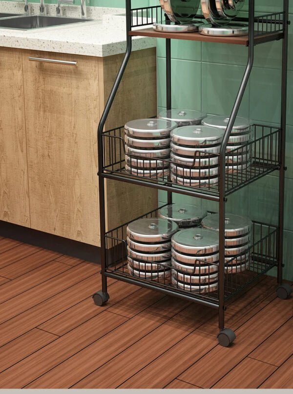 Étagère de stockage mobile