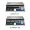 Balance pèse numérique 40kg à affichage LCD
