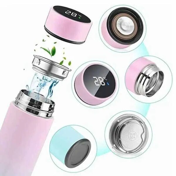 Thermos Isotherme à affichage numérique