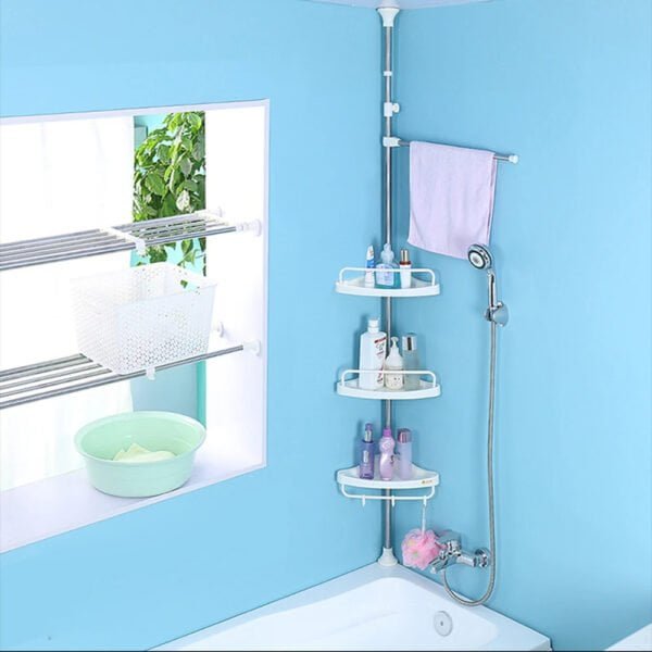 Étagère de coin réglable