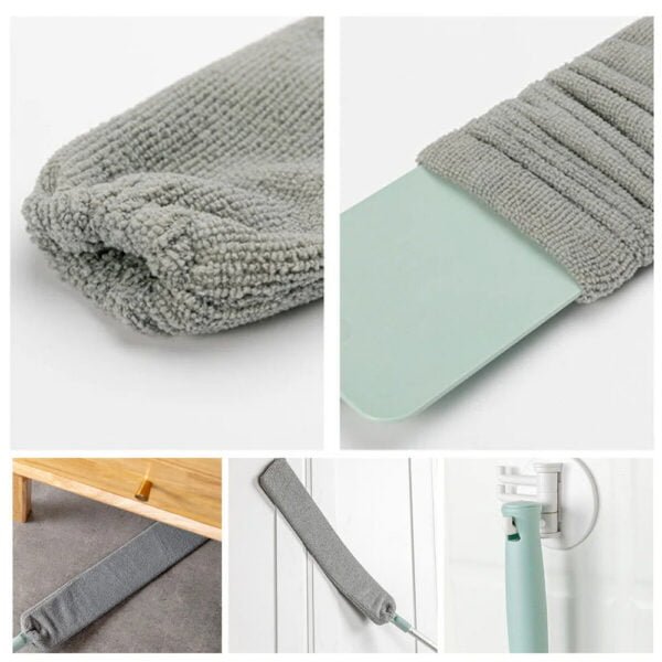 Brosse à poussière en microfibres