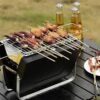 Barbecue portable en forme de valise