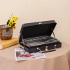 Barbecue portable en forme de valise