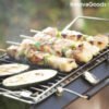 Barbecue portable en forme de valise