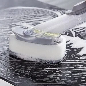 Brosse de nettoyage pour cuisine 2 en 1