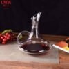 Pichet a jus en verre transparent