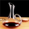 Pichet a jus en verre transparent