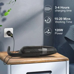 Aspirateur de voiture rechargeable sans fil