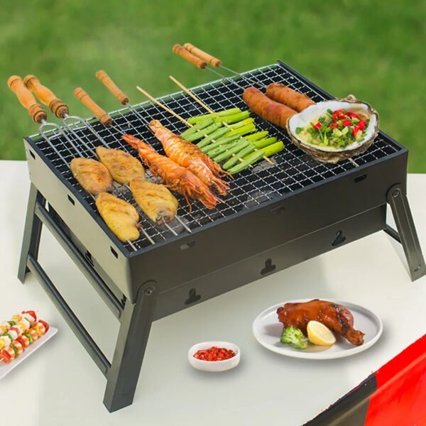 Grill à charbon portable
