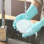 Gants à Brosse en silicone