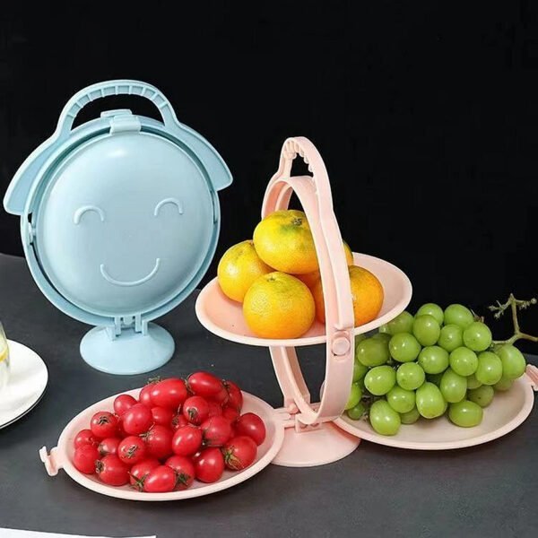 Assiette à fruits pliable