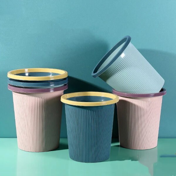 Poubelle Ronde en Plastique